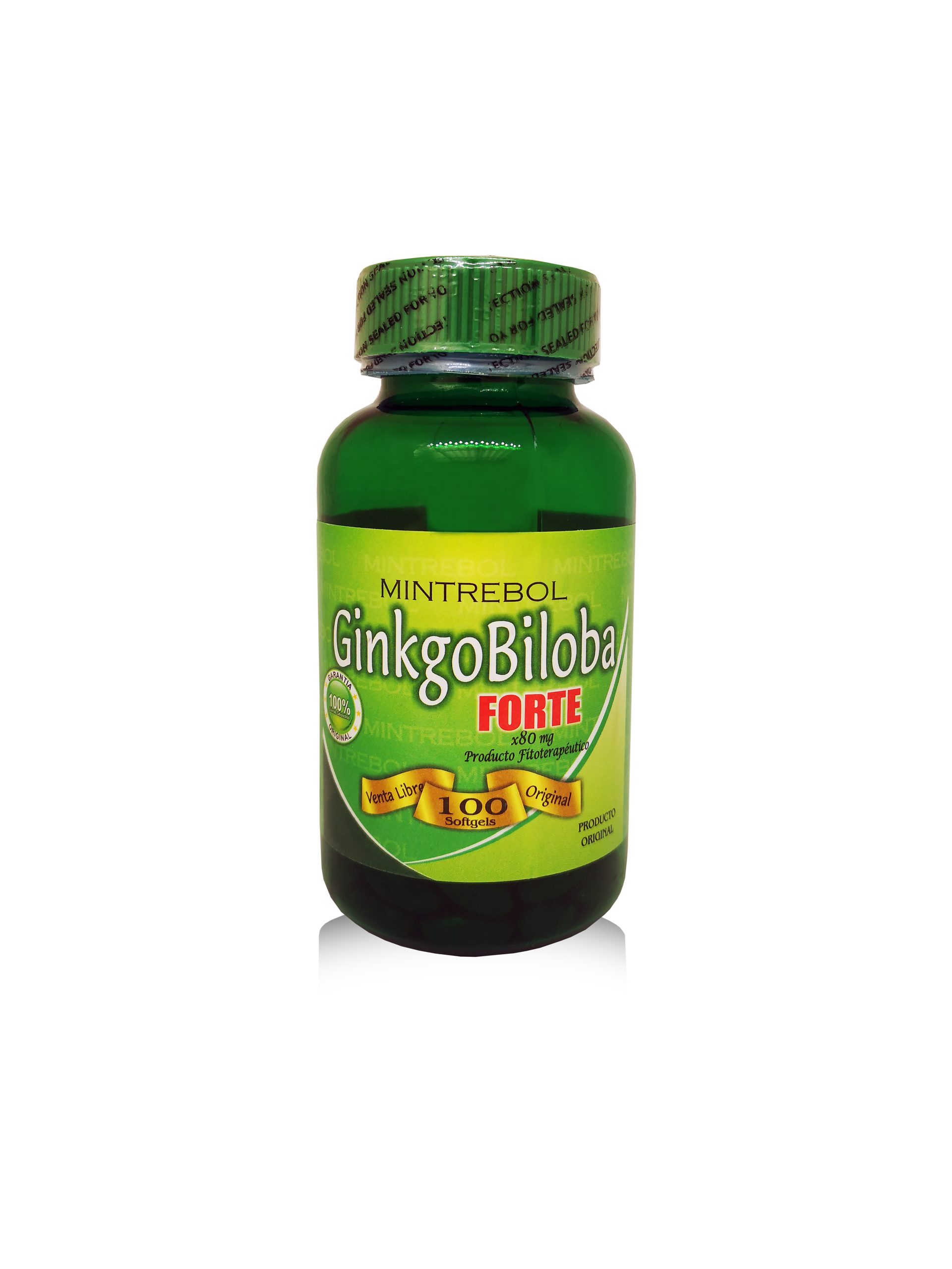 GINKGO BILOBA FORTE 100 SOFTGELS