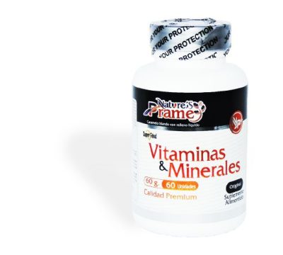 Vitaminas y Minerales 60 unidades
